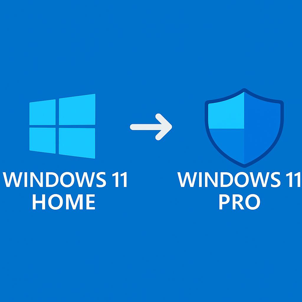 How to Upgrade from Windows Home to Windows Pro Using a License Key