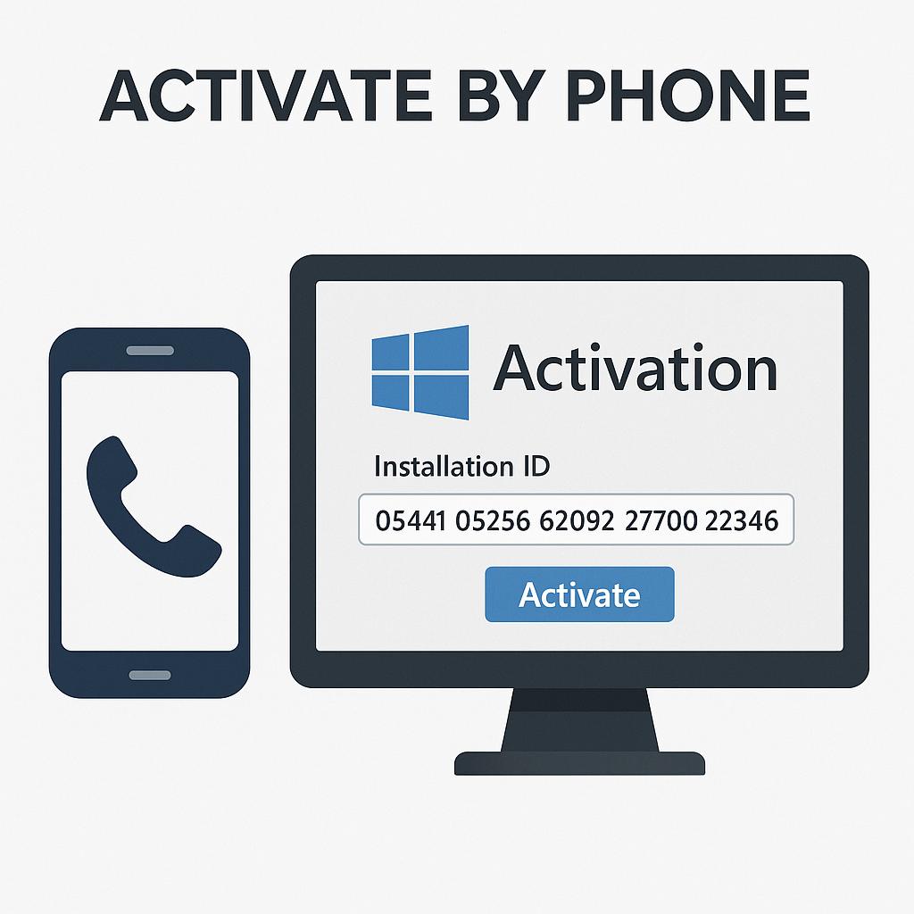 How to Activate Windows by Phone (SLUI 4 Method)