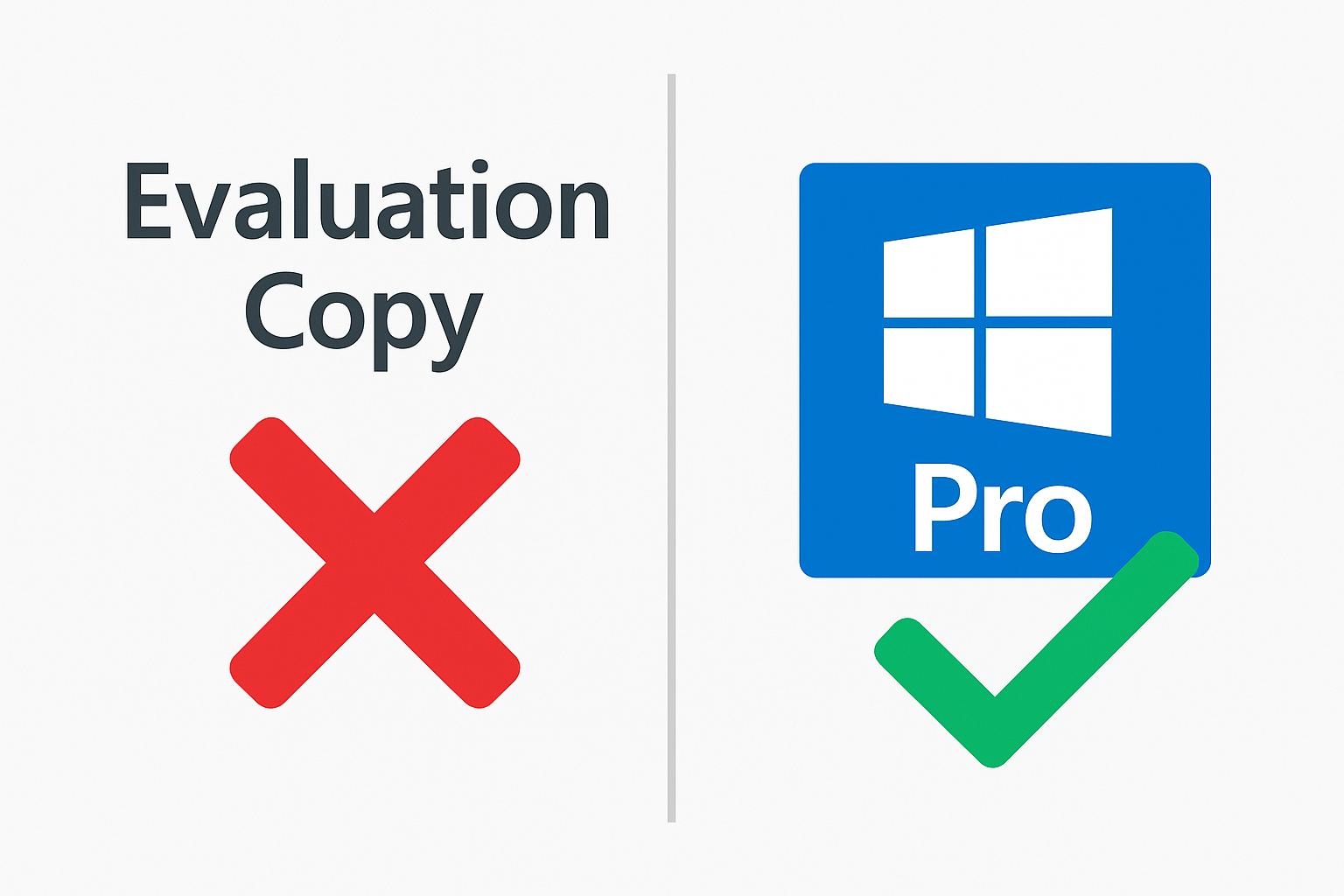 How to Fix “Windows Evaluation Copy” When Your Product Key Doesn’t Work