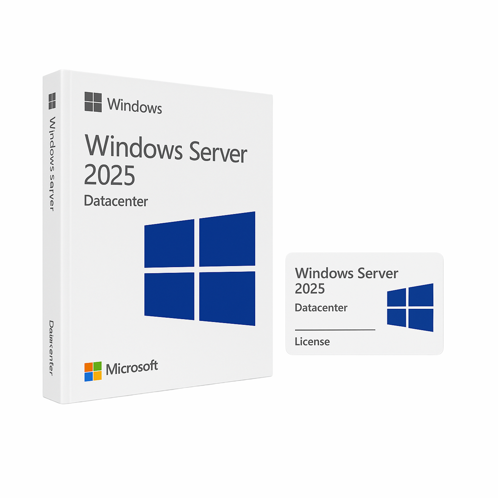 Microsoft Windows Server 2025 Datacenter – Physical Retail License Card | Genuine Product Key
